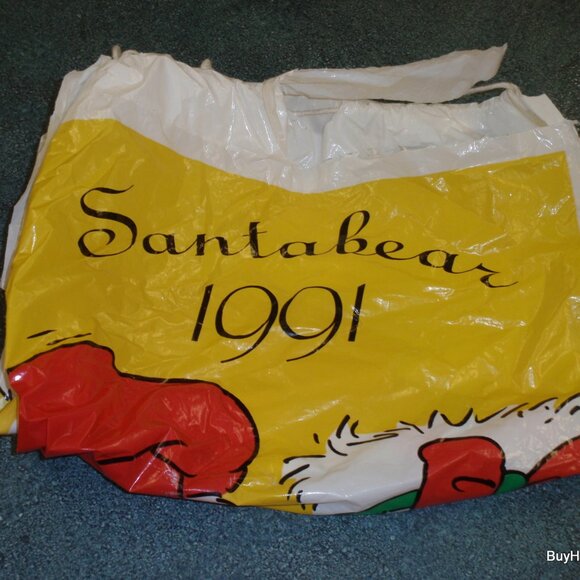 1991 Hudson CHRISTMAS SANTA BEAR Baker With Cookie Cutter 18" Marshall Fields - Picture 4 of 6